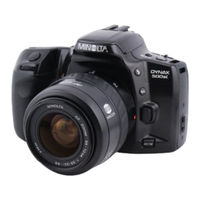 MINOLTA MAXXUM 500SI - PROGRAM SELECTION Manual
