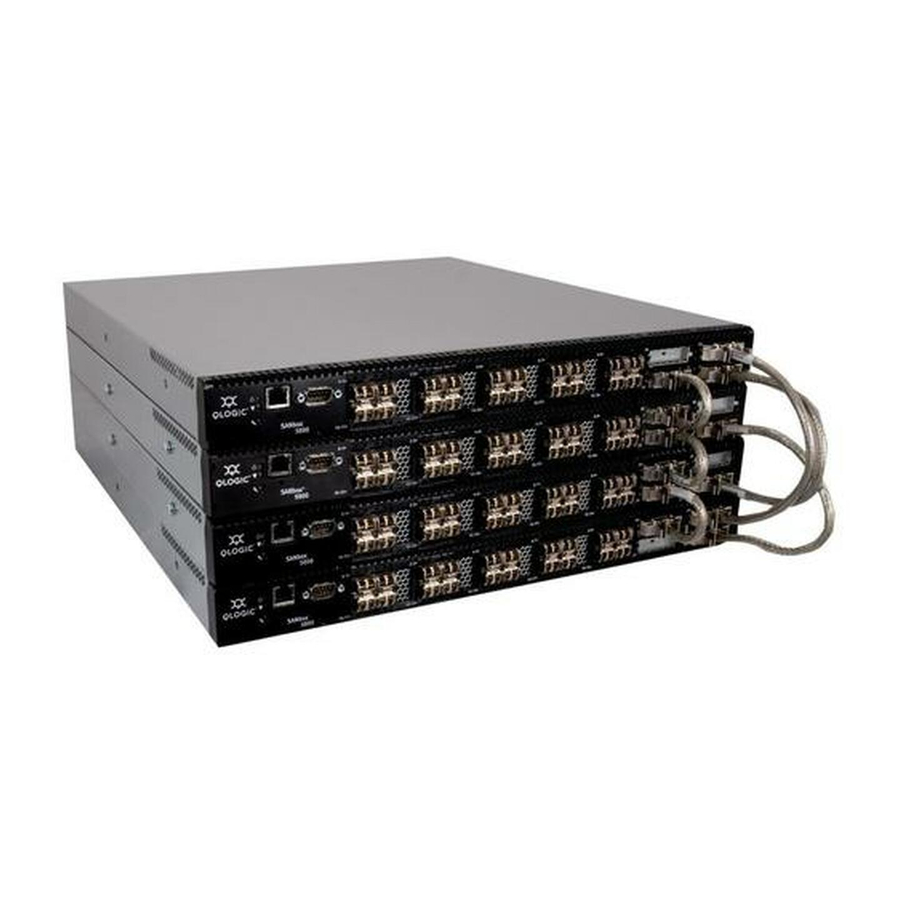 Qlogic SANbox 5800V Series Interface Manual