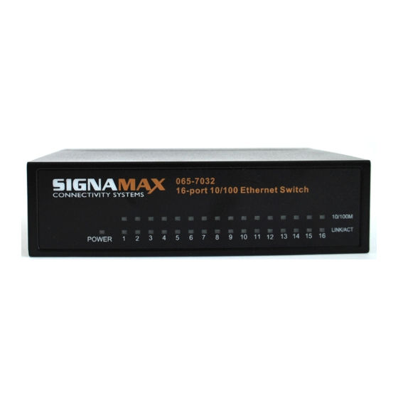 Signamax 065-7032 Manuals