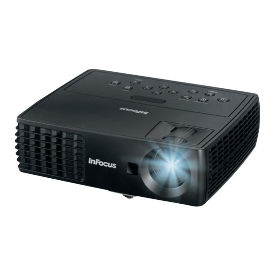 InFocus IN1100 Series Quick Start Manual