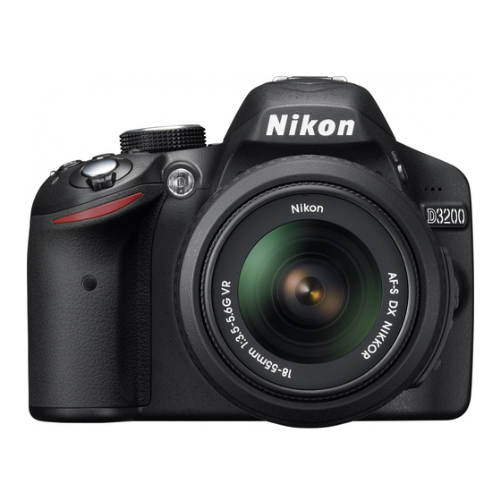 Nikon D3200 User Manual