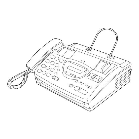 Panasonic KX-FT25LA Service Manual