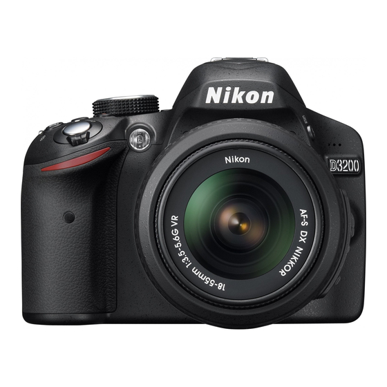 Nikon D3200 Manuals
