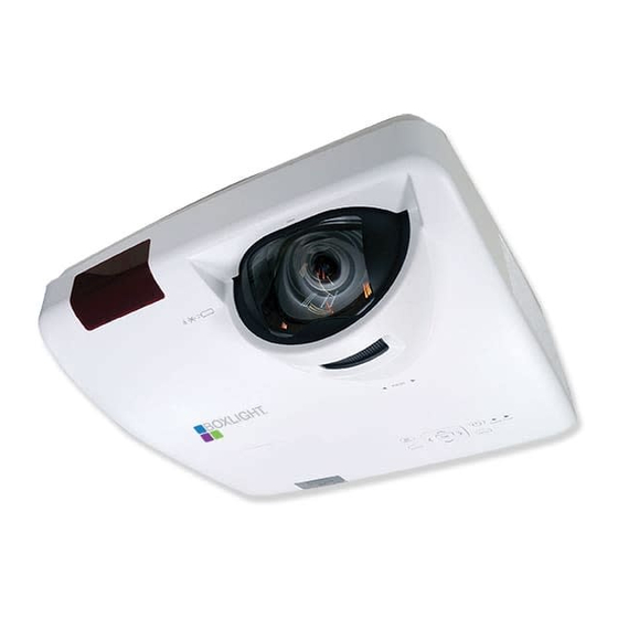 BOXLIGHT P9 WX33NST Quick Start Manual