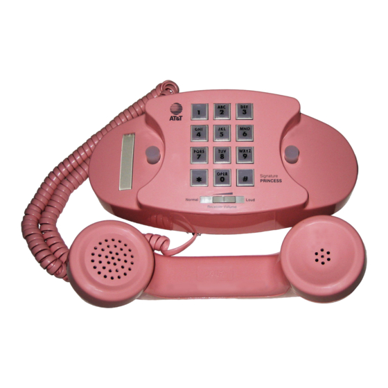 AT&T TRIMLINE Service And Reference Manual