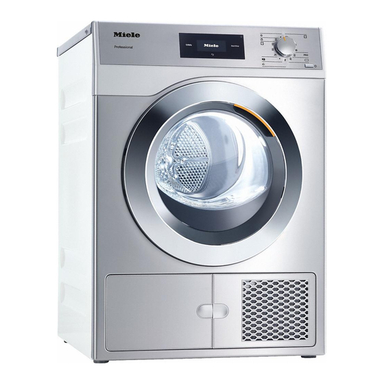 Miele PDR 908 EL Operating And Installation Instructions