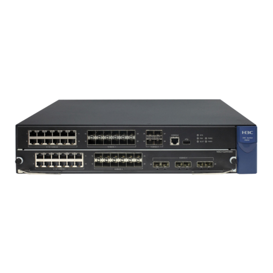 H3C F5020 Interface Configuration Manual