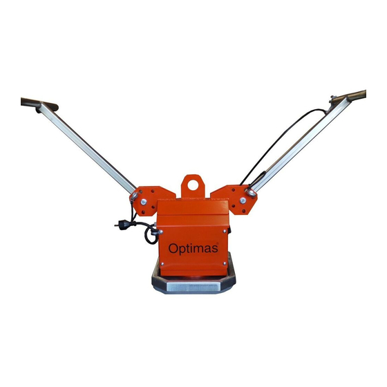 User Manuals: Optimas SV 200 E Electric Vacuum Lift