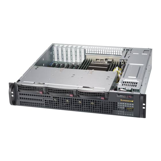 Supermicro SC825M Series Manuals