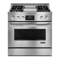 Jenn-Air Pro-Style JGRP536WP Installation Instructions Manual