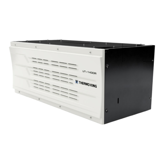 Trane Technologies THERMO KING UT-R Series Operator's Manual