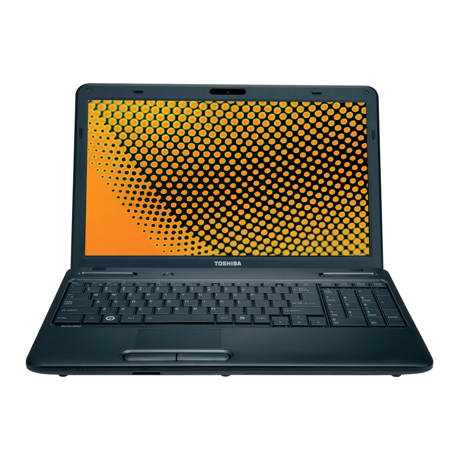 Toshiba Satellite C650 Series Removal Manual