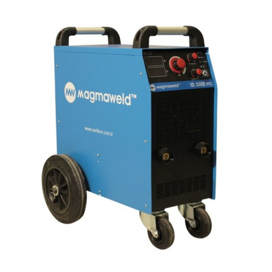 Magmaweld ID 350 E PFC User Manual