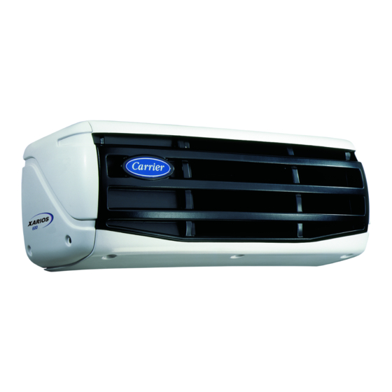 United Technologies Carrier XARIOS Series Manuals