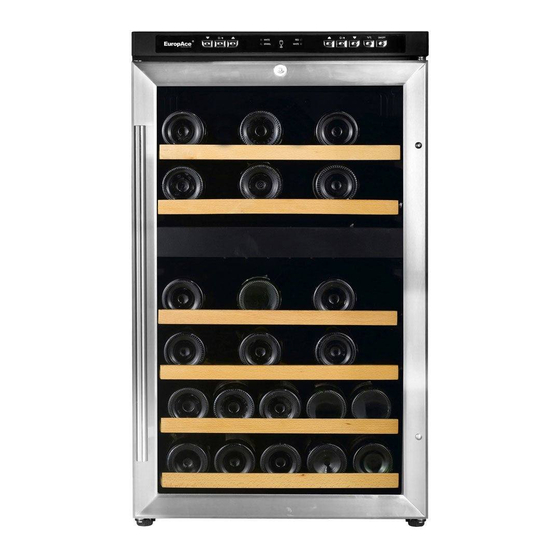 User Manuals: EuropAce EWC 6340S Wine Cooler