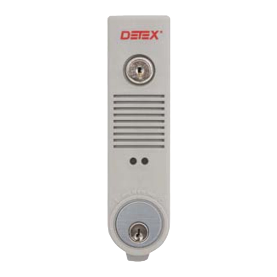 Detex ES500W Series Instructions