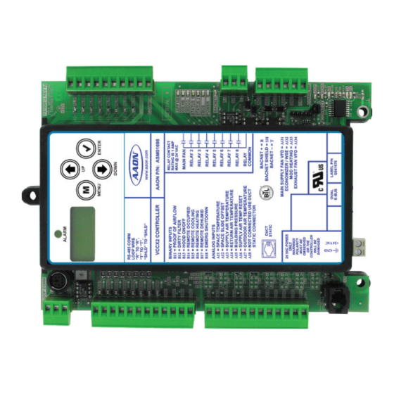 AAON Orion VCCX2 Technical Manual