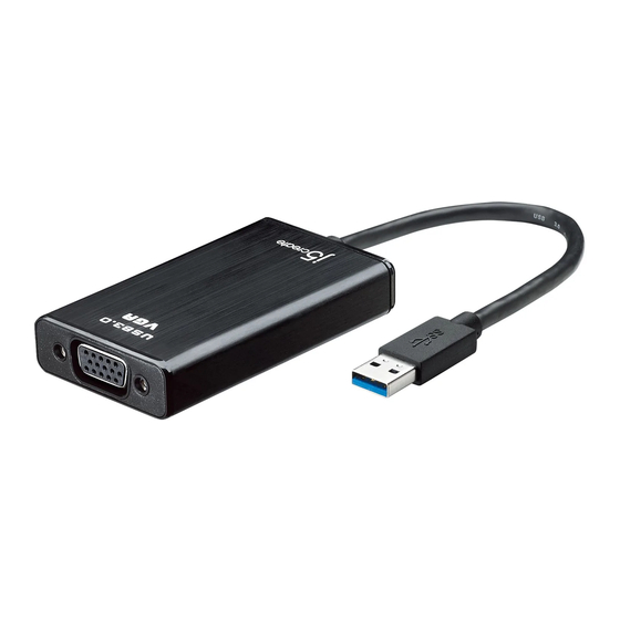 J5create JUA310 Quick Installation Manual