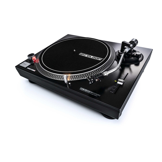 Reloop RP2000MK2 Instruction Manual
