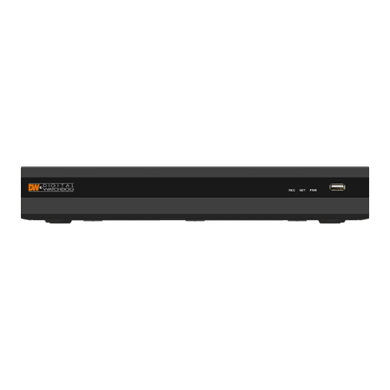 Digital Watchdog VMAX A1 G4 DW-VA1G44 Quick Start Manual