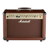 Marshall Amplification Acoustic Soloist AS50D Owner's Manual