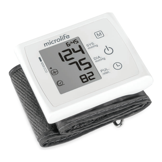 Microlife BP W3 Comfort Instructions Manual