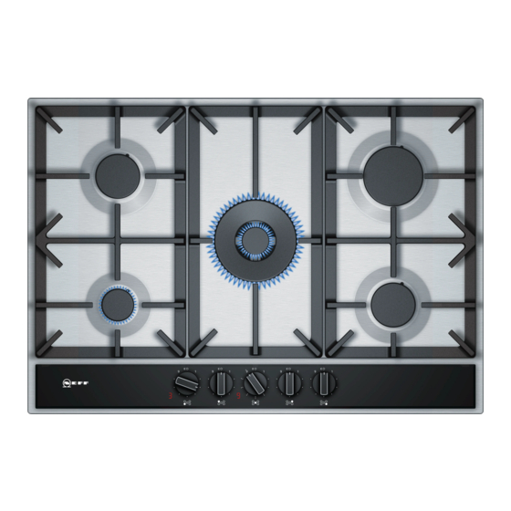 NEFF T27DA69N0A/01 Installation Instructions Manual