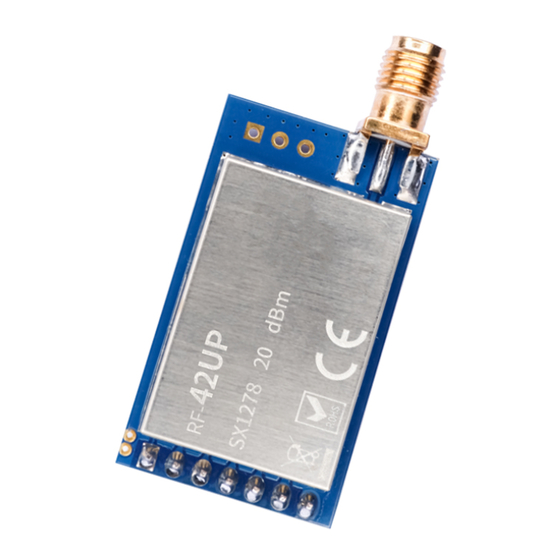 RF-Star RF-43UP Manual