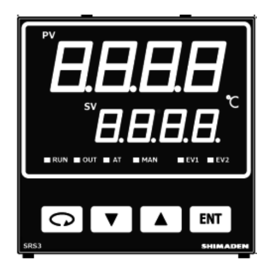 Shimaden SRS0 Series Instruction Manual