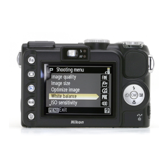 Nikon Coolpix P5000 - Digital Camera - Prosumer Manual Del Usuario