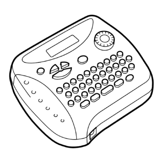 Brother P-Touch 1250 User Manual
