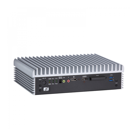 AXIOMTEK EBOX670-891-FL Series User Manual
