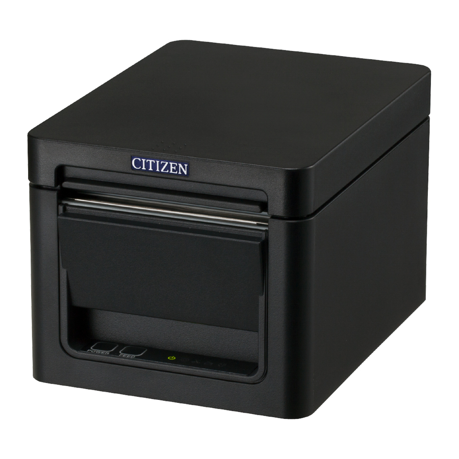 Citizen CT-D150 Command Reference Manual