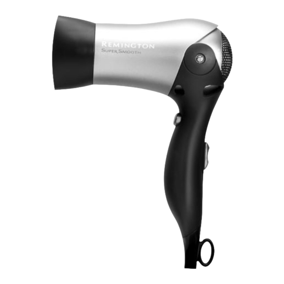 Remington SuperSmooth DS-1000 Use & Care Manual