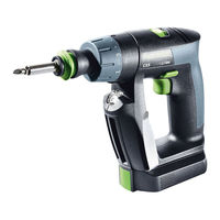 Festool CXS Original Operating Manual