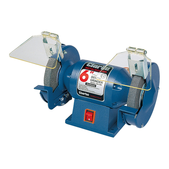Clarke CBG6RZ Operating & Maintenance Instructions