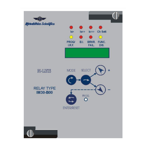 MICROENER IM30-B00 Operation Manual