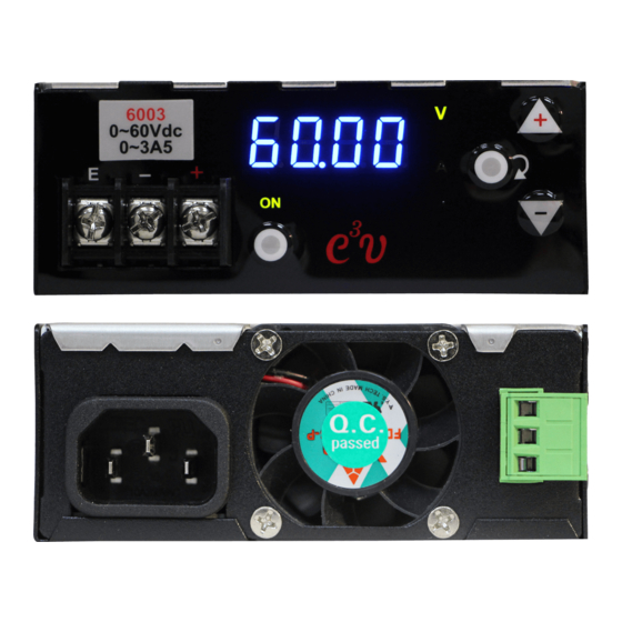 Trueful Electronics C3V Series Brief Operation Manual