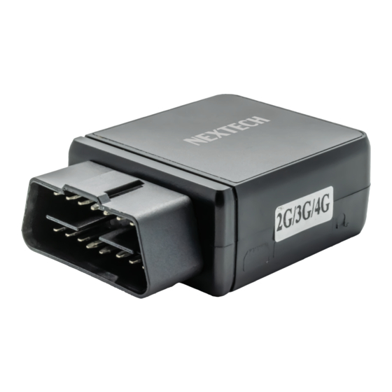 Nextech OBD II Instruction Manual