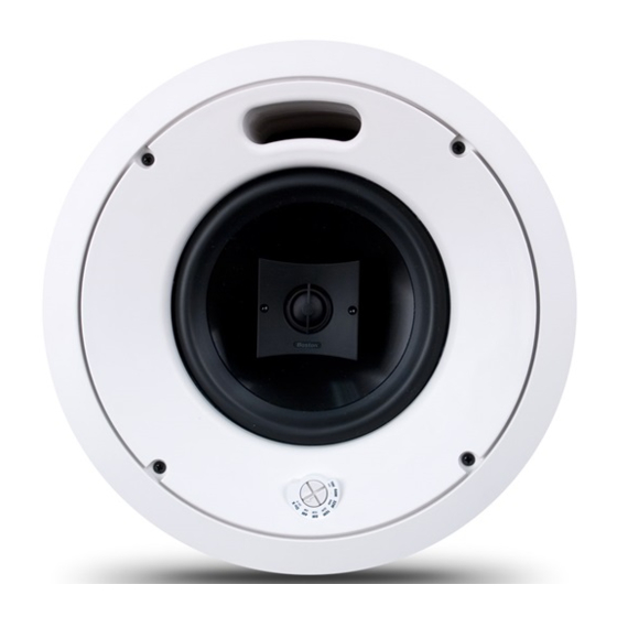 Boston Acoustics PRi665CV User Manual