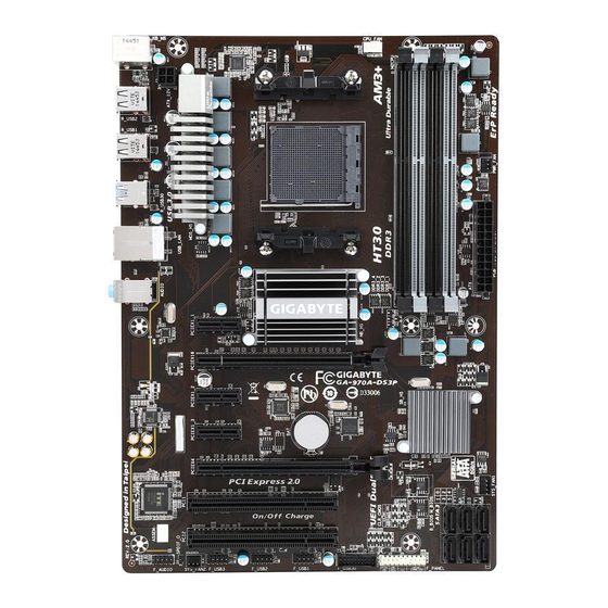 Gigabyte 12ME-97AD3PX-2102R Manuals