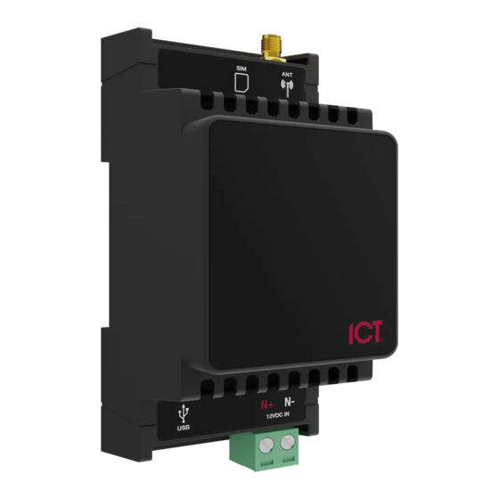 ICT PRT-PX8-DIN Installation Manual
