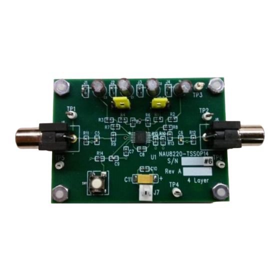 Nuvoton NAU8220 User Manual