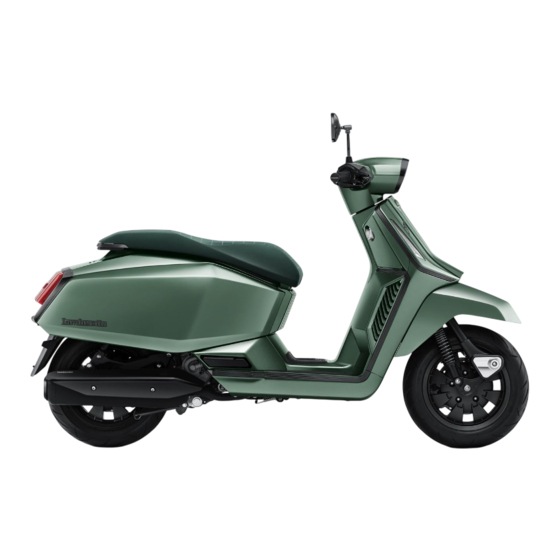 Lambretta X300 2023 Service Manual