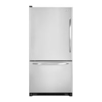 Maytag MSD2650HEQ - 25.6 cu. Ft. Refrigerator Use And Care Manual