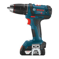Bosch DDB181 User Manual