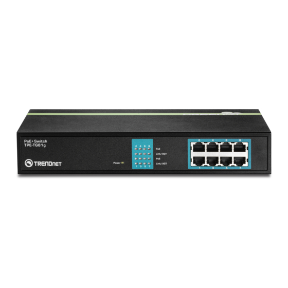TRENDnet TPE-TG81g Quick Installation Manual