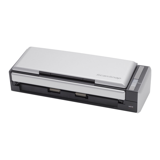 Fujitsu ScanSnap S1300 Getting Started Manual