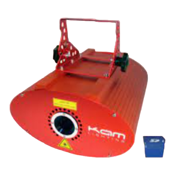 KAM Laser Tri260 SD FScan Instruction Manual