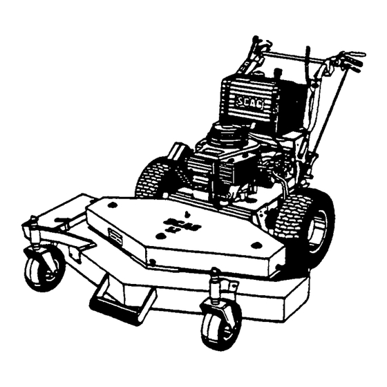 Scag Power Equipment SW-14KA Parts List